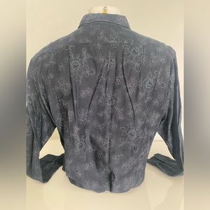 Agnes B. homme button down long sleeve shirt.